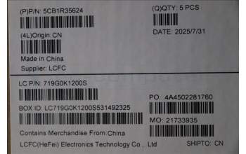 Lenovo 5CB1R35624 C-Cover with keyboard, German, Luna Grey, Backlight, UK