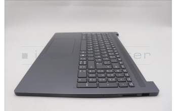 Lenovo 5CB1R35685 C-Cover with keyboard, German, Luna Grey, Non-Backlight, UK