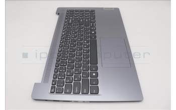 Lenovo 5CB1R37010 C-Cover with keyboard, Arabic, Arctic Grey, Non-Backlight, US