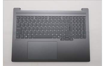 Lenovo 5CB1R61098 C-Cover with keyboard, Belgian, Luna Grey, DIS, UK