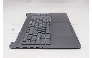 Lenovo 5CB1R61102 C-Cover with keyboard, English, Luna Grey, DIS, US