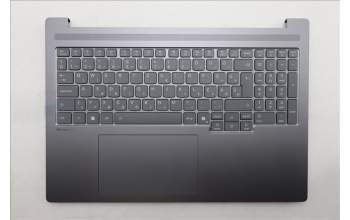 Lenovo 5CB1R61110 C-Cover with keyboard, Hungarian, Luna Grey, DIS, UK