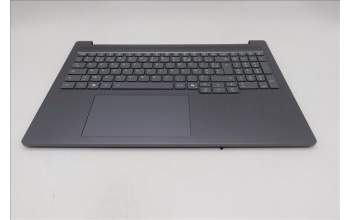 Lenovo 5CB1R61134 C-Cover with keyboard, French, Luna Grey, UMA, US