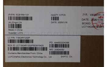 Lenovo 5CB1R61137 Tastatur inkl. Topcase deutsch L 83JMLG UMA