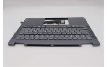Lenovo 5CB1R61250 C-Cover with keyboard, French Arabic, Luna Grey, Non-FingerPrint, Puresight Logo, UK