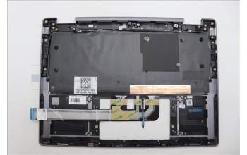 Lenovo 5CB1R61261 C-Cover with keyboard, Norwegian, Luna Grey, Non_FingerPrint, Puresight Logo