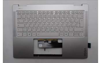 Lenovo 5CB1R61318 C-Cover with keyboard, Italian, Seashell, Non_FingerPrint, Puresight Logo