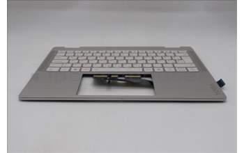 Lenovo 5CB1R61328 C-Cover with keyboard, Slovenian, Seashell, Non-FingerPrint, Puresight Logo, UK