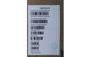 Lenovo 5CB1R61329 COVER UpCaseASM SPA H83JQ NFP SSH PS