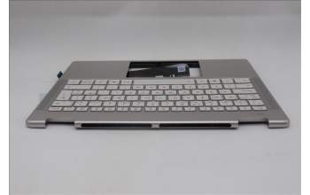 Lenovo 5CB1R61334 C-Cover with keyboard, UK English, Seashell, Non-FingerPrint, Puresight Logo, UK