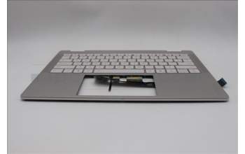 Lenovo 5CB1R61336 C-Cover with keyboard, English, Seashell, Non-FingerPrint, Puresight Logo, US
