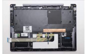 Lenovo 5CB1R61541 C-Cover with keyboard, Belgian, Luna Grey, FingerPrint, Non-Puresight Logo, UK