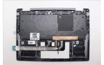 Lenovo 5CB1R61567 C-Cover with keyboard, English, Luna Grey, Non-FingerPrint, Non-Puresight Logo, US