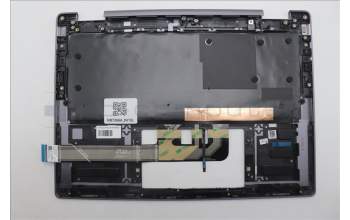 Lenovo 5CB1R61569 C-Cover with keyboard, Bulgarian, Luna Grey, Non-FingerPrint, Non-Puresight Logo, UK