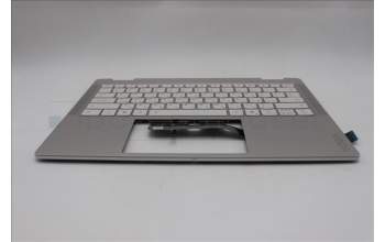 Lenovo 5CB1R61612 C-Cover with keyboard, Hebrew, Seashell, Non-FingerPrint, Non-Puresight Logo, US