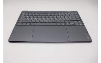 Lenovo 5CB1R61639 C-Cover with keyboard, Arabic, Luna Grey, Puresight Logo, Screw, US
