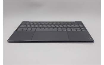Lenovo 5CB1R61645 C-Cover with keyboard, US English Euro, Luna Grey, Puresight Logo, Screw, US