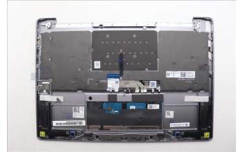 Lenovo 5CB1R61662 C-Cover with keyboard, Spanish, Luna Grey, Puresight Logo, Screw, UK