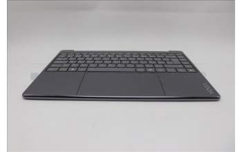 Lenovo 5CB1R61670 C-Cover with keyboard, Belgian, Luna Grey, Non-Puresight Logo, Screw, UK