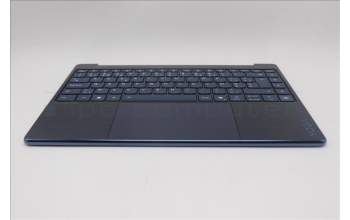 Lenovo 5CB1R61700 C-Cover with keyboard, Belgian, Cosmic Blue, Puresight Logo, Screw, UK