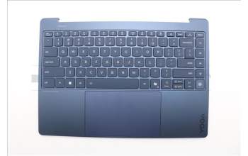 Lenovo 5CB1R61704 C-Cover with keyboard, English, Cosmic Blue, Puresight Logo, Screw