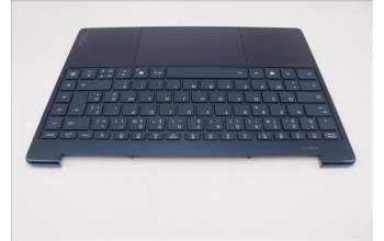 Lenovo 5CB1R61706 C-Cover with keyboard, French, Cosmic Blue, Puresight Logo, Screw, US