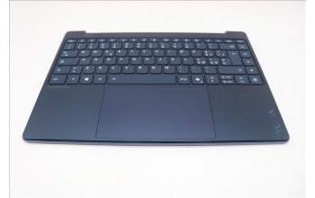 Lenovo 5CB1R61714 C-Cover with keyboard, Italian, Cosmic Blue, Puresight Logo, Screw, UK