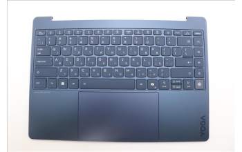 Lenovo 5CB1R61741 C-Cover with keyboard, Hebrew, Cosmic Blue, Non-Puresight Logo, Screw, US