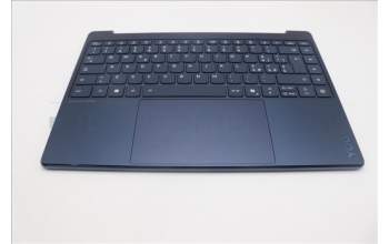 Lenovo 5CB1R61744 C-Cover with keyboard, Italian, Cosmic Blue, Non-Puresight Logo, Screw, UK
