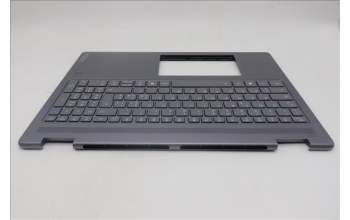 Lenovo 5CB1R67991 C-Cover with keyboard, Italian, Luna Grey, Puresight Logo, FingerPrint, UK