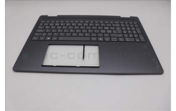 Lenovo 5CB1R68015 C-Cover with keyboard, Switzerland, Luna Grey, Puresight Logo, FingerPrint, UK