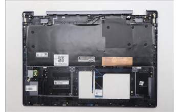 Lenovo 5CB1R68035 C-Cover with keyboard, Belgian, Luna Grey, Puresight Logo, FingerPrint, UK