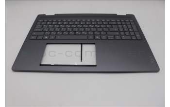 Lenovo 5CB1R68057 C-Cover with keyboard, Hebrew, Luna Grey, Puresight Logo, Non-FingerPrint, US