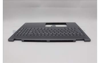 Lenovo 5CB1R68061 C-Cover with keyboard, German, Luna Grey, Puresight Logo, Non-FingerPrint, UK