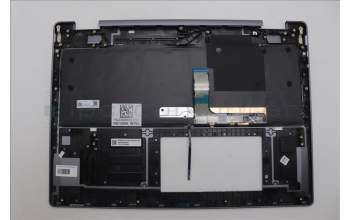 Lenovo 5CB1R68065 C-Cover with keyboard, Norwegian, Luna Grey, Puresight Logo, Non-FingerPrint, UK