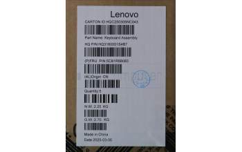 Lenovo 5CB1R68083 COVER UpCaseASM UK H83JT NFP LG PS