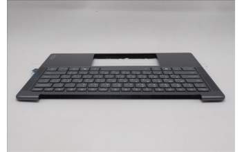 Lenovo 5CB1R68302 C-Cover with keyboard, Arabic, Luna Grey, Puresight Logo, US