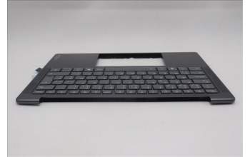 Lenovo 5CB1R68317 C-Cover with keyboard, Belgian, Luna Grey, Puresight Logo, UK