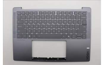 Lenovo 5CB1R68326 C-Cover with keyboard, English, Luna Grey, Non_Puresight Logo
