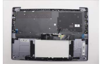 Lenovo 5CB1R68326 C-Cover with keyboard, English, Luna Grey, Non_Puresight Logo