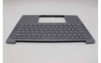 Lenovo 5CB1R68326 C-Cover with keyboard, English, Luna Grey, Non_Puresight Logo