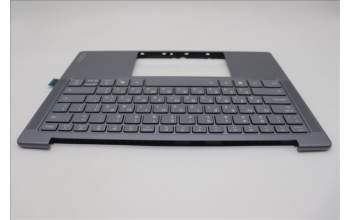 Lenovo 5CB1R68333 C-Cover with keyboard, Hebrew, Luna Grey, Non-Puresight Logo, US