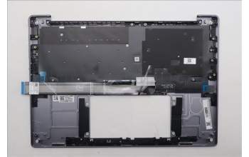Lenovo 5CB1R68344 C-Cover with keyboard, German, Luna Grey, Non-Puresight Logo, UK
