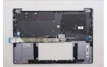 Lenovo 5CB1R68355 C-Cover with keyboard, Ukraine, Luna Grey, Non-Puresight Logo, US