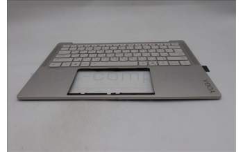 Lenovo 5CB1R68393 C-Cover with keyboard, Arabic, Seashell, Puresight Logo, US