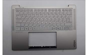 Lenovo 5CB1R68410 C-Cover with keyboard, Slovenian, Seashell, Puresight Logo, UK