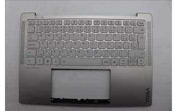 Lenovo 5CB1R68413 C-Cover with keyboard, Czech Slovakian, Seashell, Puresight Logo, UK