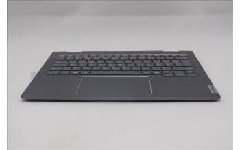 Lenovo 5CB1R71027 C-Cover with keyboard, French, Luna Grey, Backlight, US