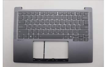Lenovo 5CB1R71061 C-Cover with keyboard, Arabic, Luna Grey, US