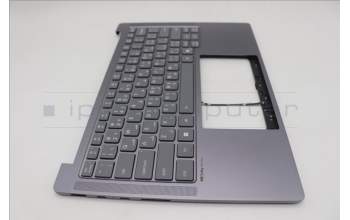 Lenovo 5CB1R71061 C-Cover with keyboard, Arabic, Luna Grey, US